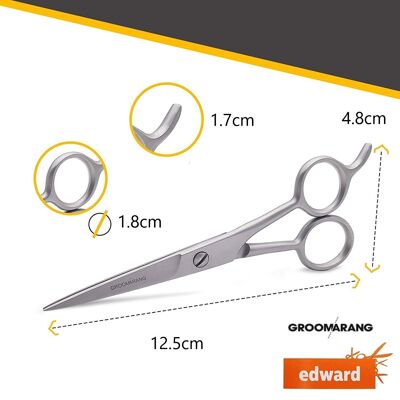 Groomarang German Stainless Steel Professional Scissors , 12