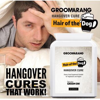 Groomarang ‘Hair of the Dog’ Hangover Cure comprimés, 100 3