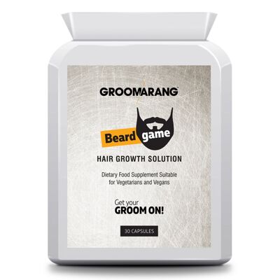 Compresse per la crescita della barba Groomarang "Beard Game", 100