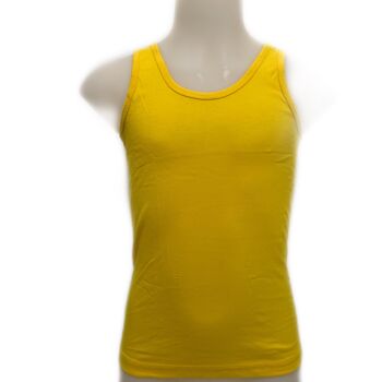 Chemise garçon jaune 1