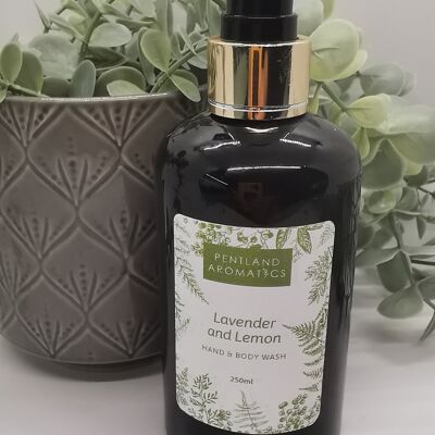 Luxury Hand and Body Wash - Lavender and Lemon