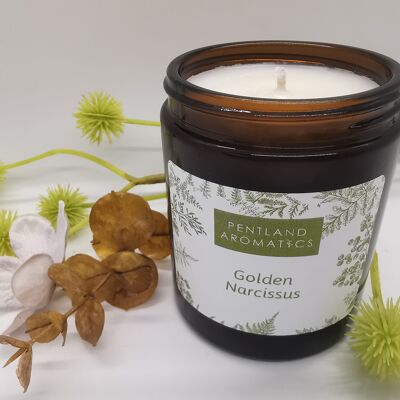 Handmade Soy Wax Candle - Golden Narcissus