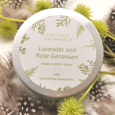 Body Balm - Lavender and Rose Geranium