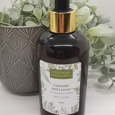 Body Lotion with Sea Buckthorn and Aloe - Lavender and Lemon