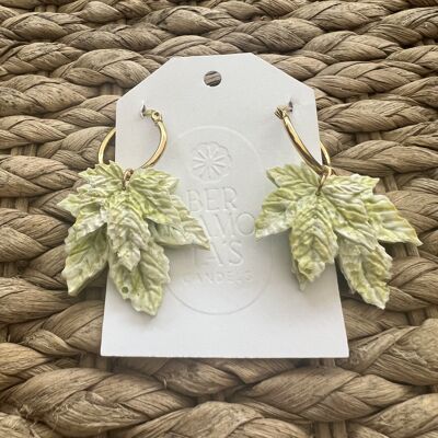 Boucles d'oreilles Feuilles 1