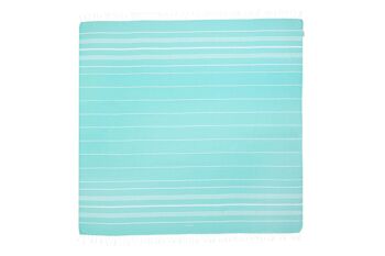 Fouta XXL Bio Turquoise 4