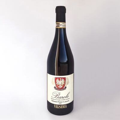 BAROLO DOCG, red wine, with a tannic and spicy taste. Aged in oak barrels for a minimum of 3 years