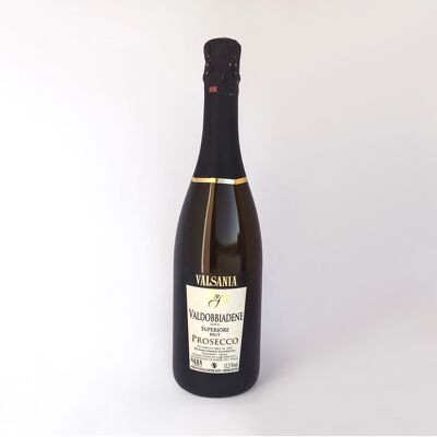PROSECCO VALDOBBIADENE SUPERIORE DOCG - Vino espumoso blanco con burbujas delicadas y sabor seco pero fragante. Reemplazo perfecto para el champán.