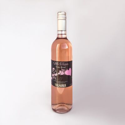 ME TESOR, Rosé wine, light pink in colour, with a scent of blackberries and raspberries.   Dry, mineral, slightly fruity taste. Low alcohol content