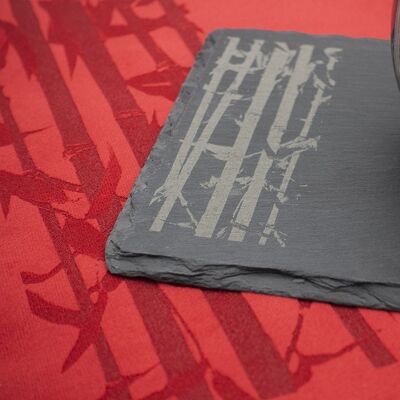 PLACEMATS Engraved velvet MASCATE BAMBOUSERAIE