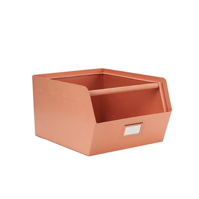 Orginal, metal storage box, pink