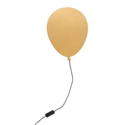 Barba, wall lamp balloon gold
