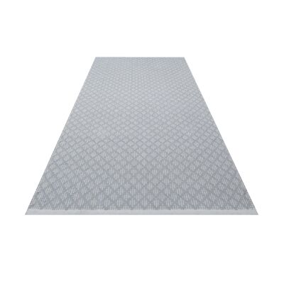 Checky-silver, rug 70x140 cm