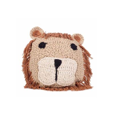 Animal, cushion lion, 38x38