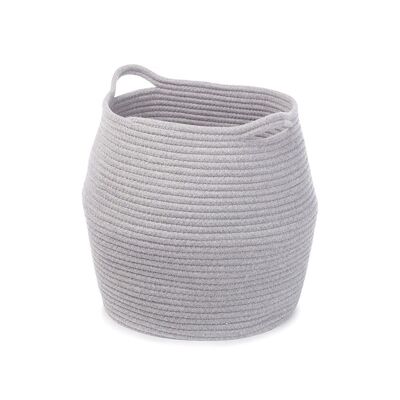 Kwando, basket light grey, 38x34cm