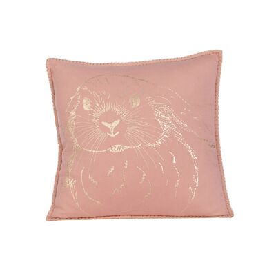 Gini, bunny cushion, Pink, 40x40cm