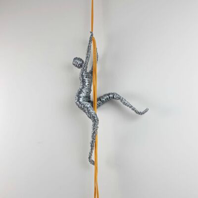 Climbing Woman Figure Cotton cord