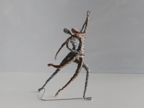 Dancing Wire Sculpture, Dancing Couple Sculpture