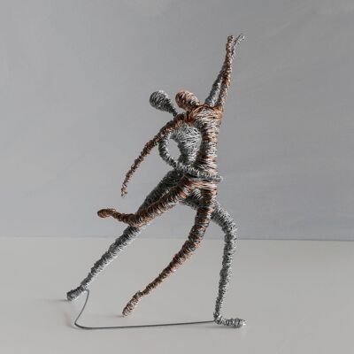 Dancing Wire Sculpture, Dancing Couple Sculpture
