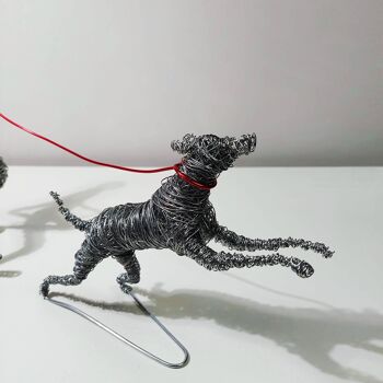 Sculpture homme et chien personnalisée, cadeau pour animaux de compagnie, sur mesure 4