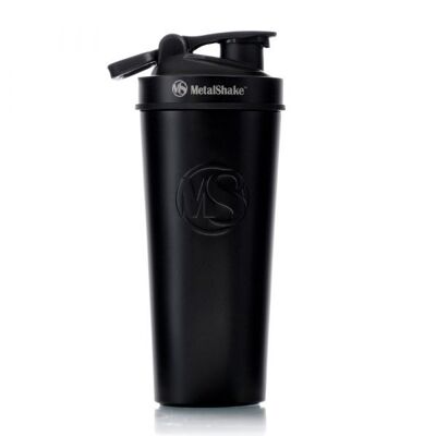 Shaker Black Steel 900ml x21