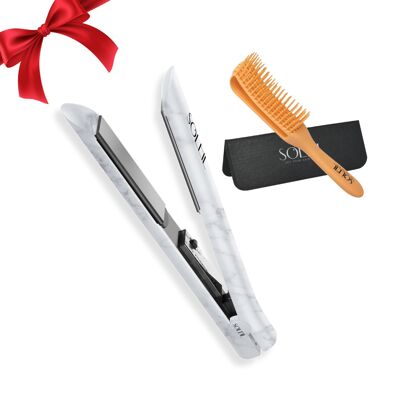 Ceramic hair straightener