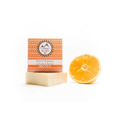 SAVON AU LAIT D’ÂNESSE ORANGE