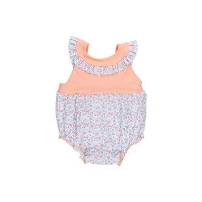 Liberty baby girl's one-piece swimsuit, Peach