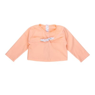 Camiseta con protección UV para niña Liberty, Peach