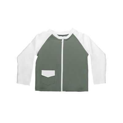 Recyceltes Anti-UV-T-Shirt Khaki