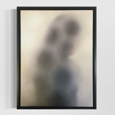 Impresión de fotografía enmarcada flotante - Evanesce Gaze
