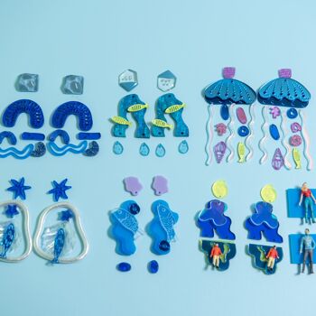 Buy wholesale Ocean DIY Earring-making Kit