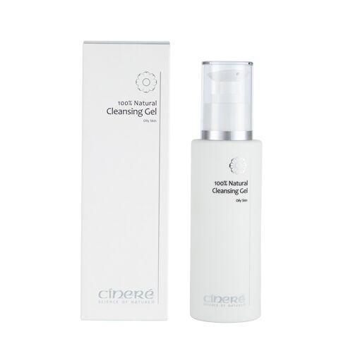 Cinere 100% Natural Cleansing Gel (Oily Skin) 150ml - Soap free