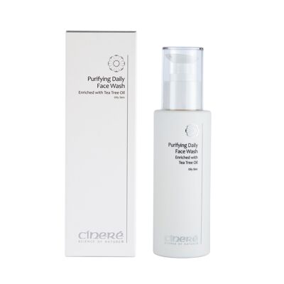 Cinere Purifying Daily Face Wash (fettige Haut) 150 ml (seifenfrei)