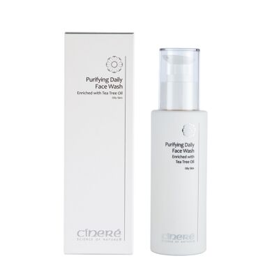 Cinere Purifying Daily Face Wash (Oily Skin) 150ml (Soap Free)