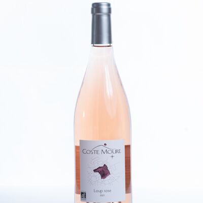 Rosé 2021 Loup Rose wine from France