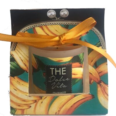 Scented candle_Fragrance Banana and mint