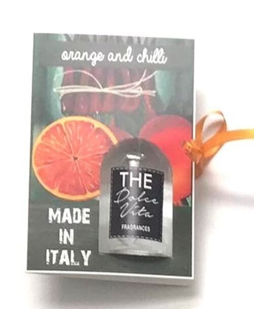 Acqua profumata_Orange and chilli pepper fragrance