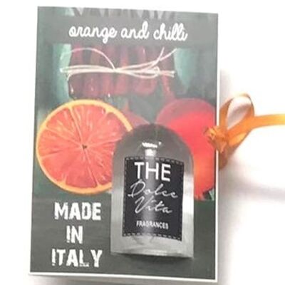 Scented water_Orange and chilli pepper fragrance