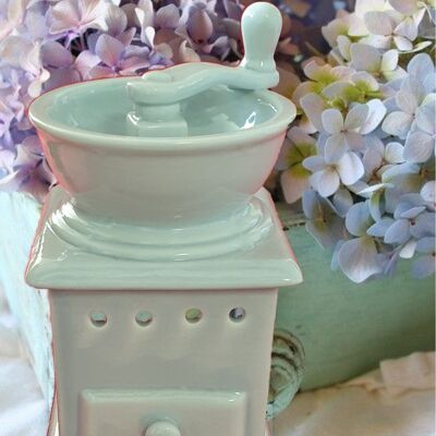 Solid perfume diffuser - frosted ceramic grinder