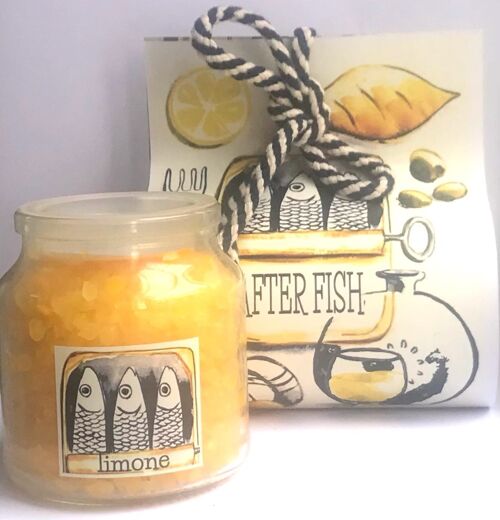 Perline di cera profumata_Lemon fragrance