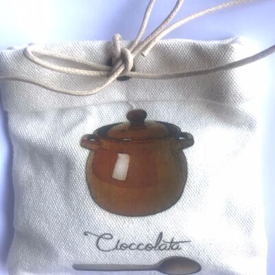 Etiquette de cire parfumée_Parfum chocolat