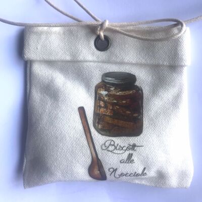 Scented wax tag_Hazelnut fragrance