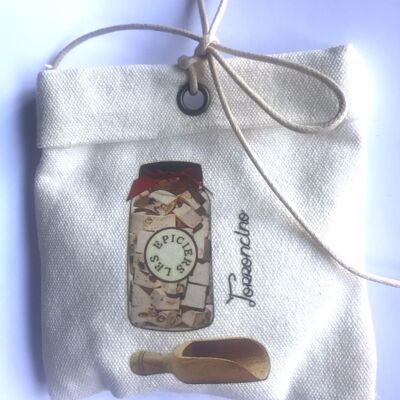 Scented wax tag_Nougat fragrance