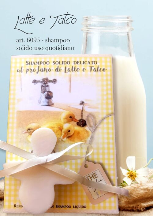 Shampoo_with a sweet fragrance of milk and talc, ciucciotto