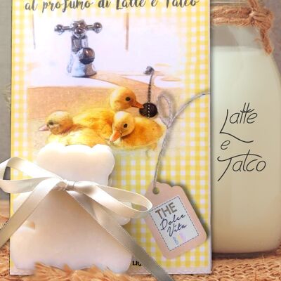 Shampoing_au doux parfum de lait et de talc, nounours