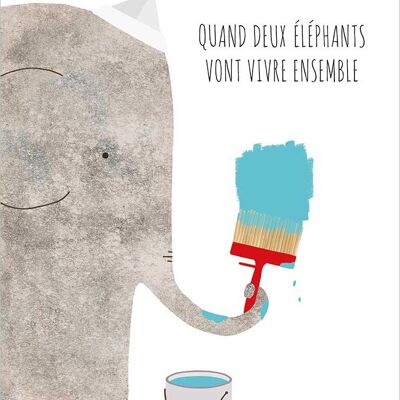 Quand deux éléphants vont vivre ensemble