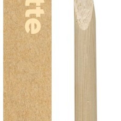 Soft bamboo toothbrush - Beige
