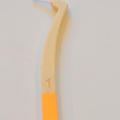 Interdentalbürsten Größe 1 (0,45 mm) – Orange – 4er-Box