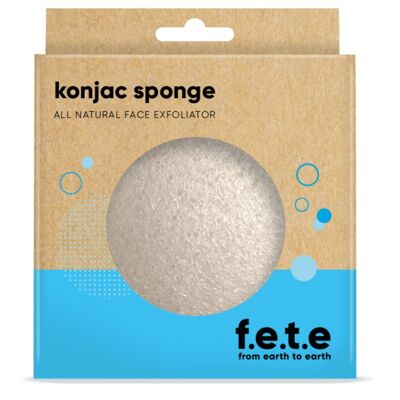 Natural konjac sponges